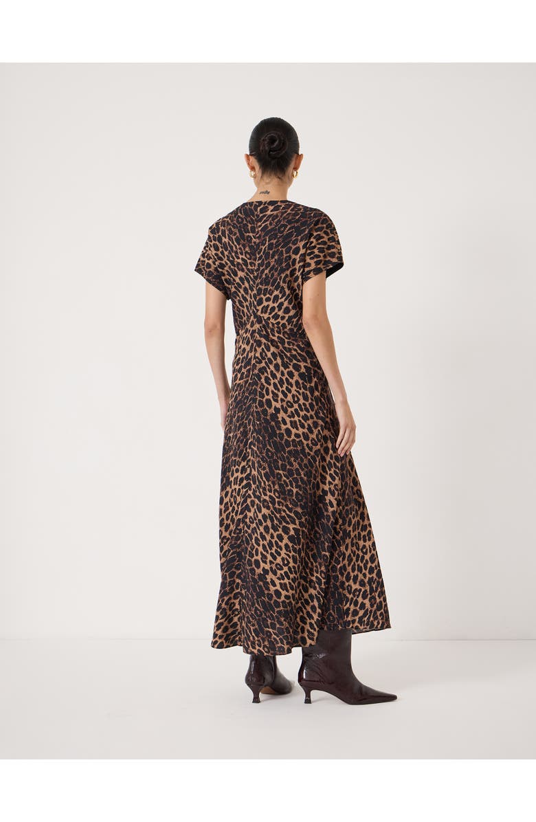 Hush Grace Air Flow V-Neck Maxi Dress, Alternate, color, Soft Leopard