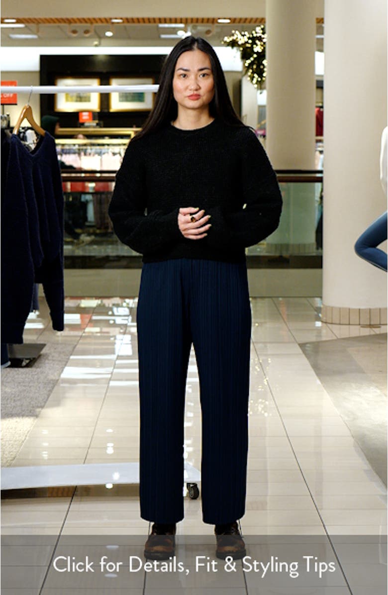 Waffle Stitch Sweater, sales video thumbnail