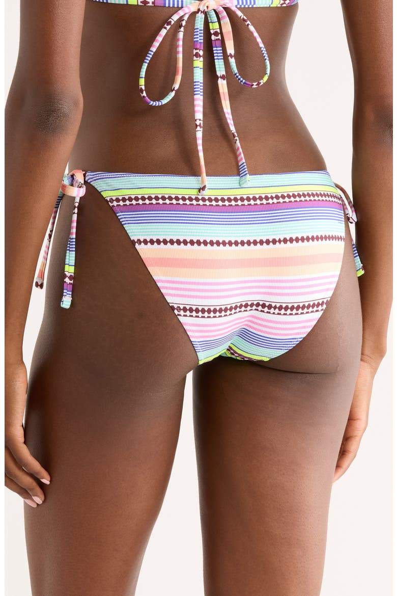 Rekka Side Tie Bikini Bottoms, Alternate, color, CIRQ CITRUS
