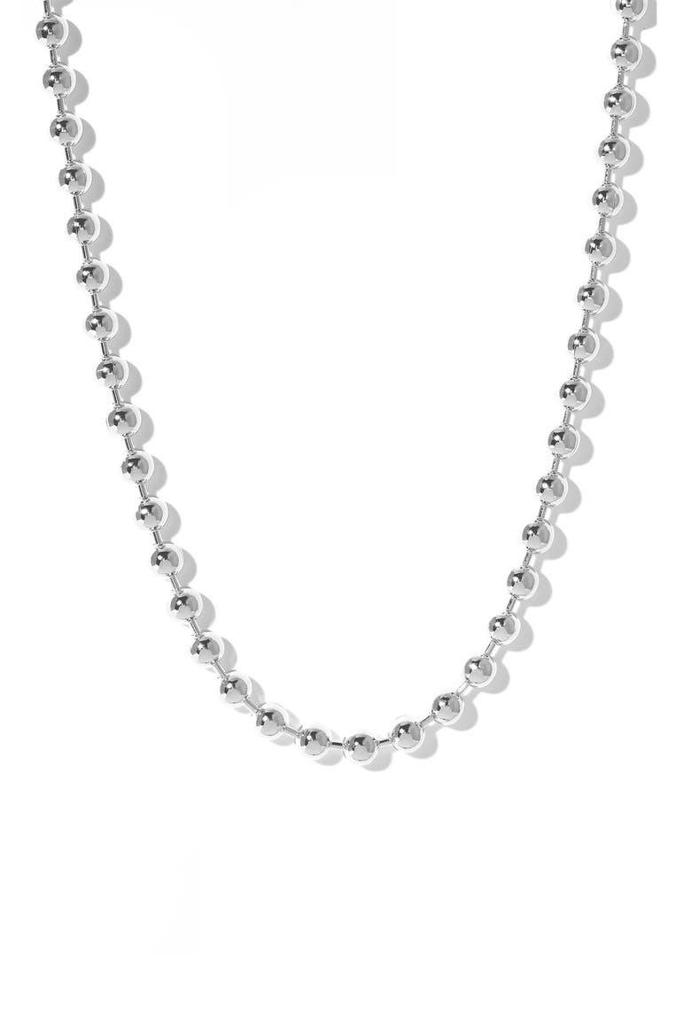 Amelia Necklace, Main, color, SILVER