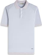 Bugatchi Cotton Blend Polo Sweater