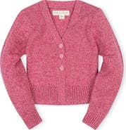 Hope & Henry Kids' Organic V-Neck Cardigan Sweater