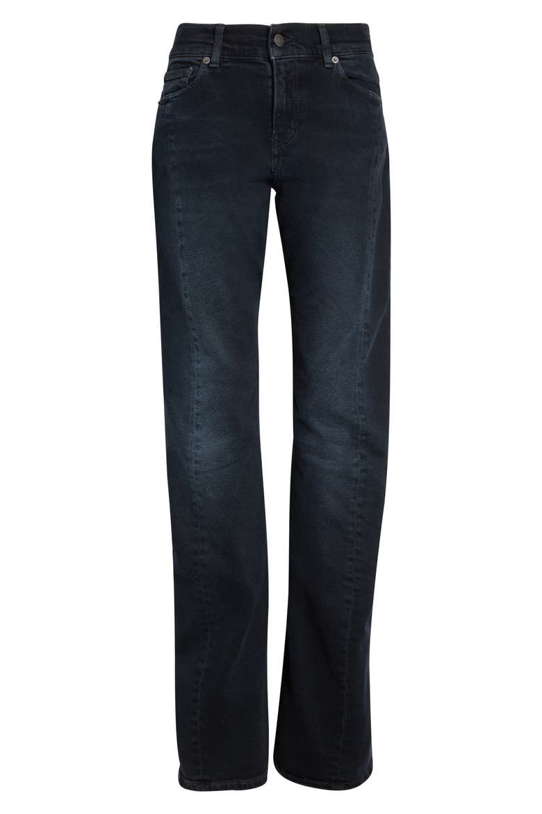 Gery Straight Leg Jeans, Alternate, color, BLACK MOON