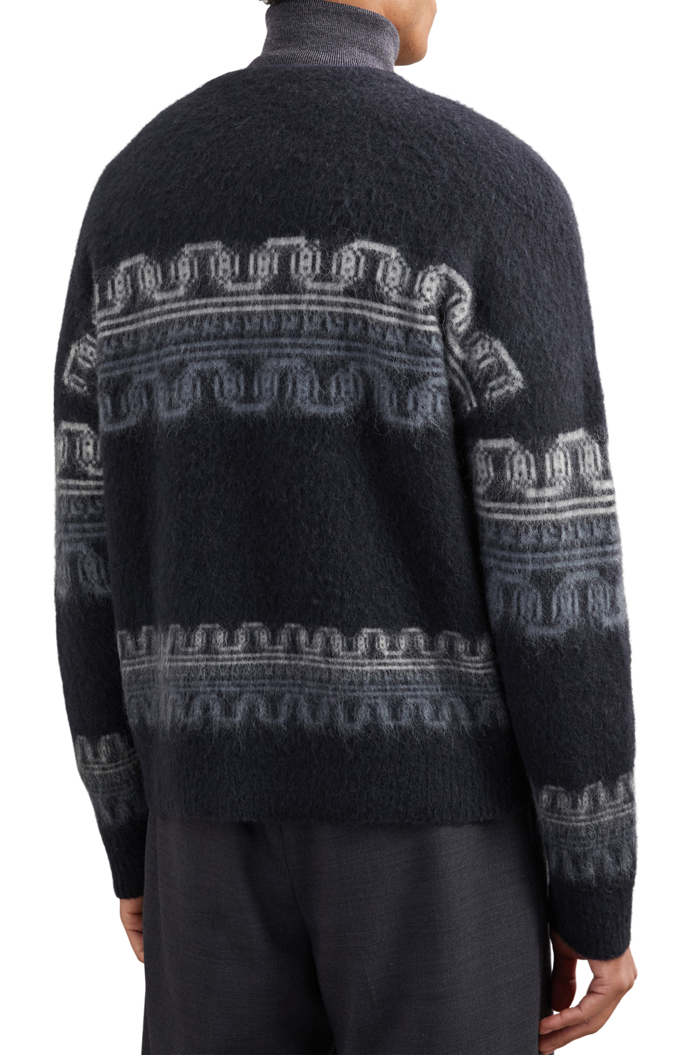 Lennox Pattern Wool & Alpaca Blend Sweater - image 2