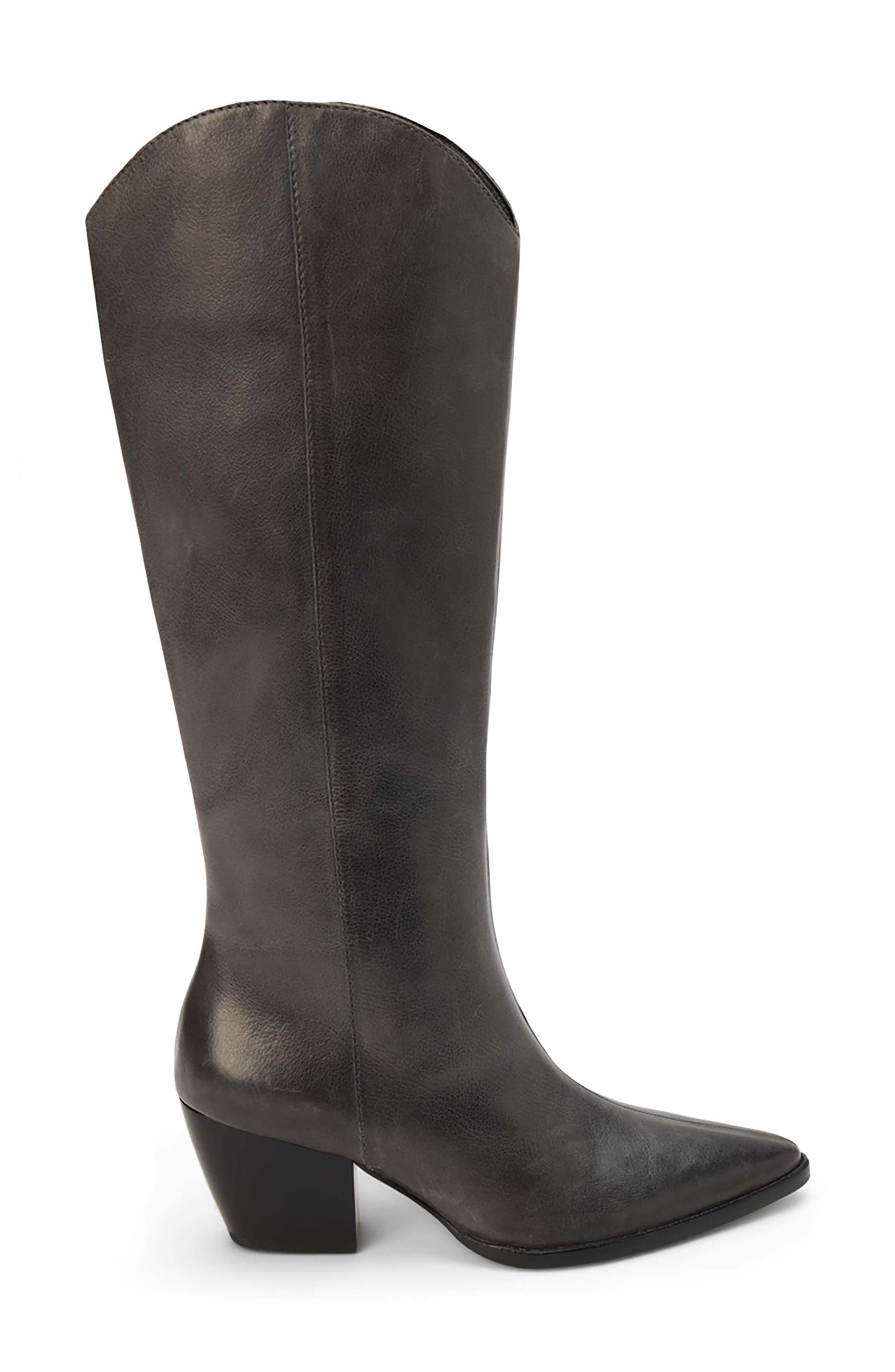 Matisse Bellamy Western Boot, Alternate, color, Smoke