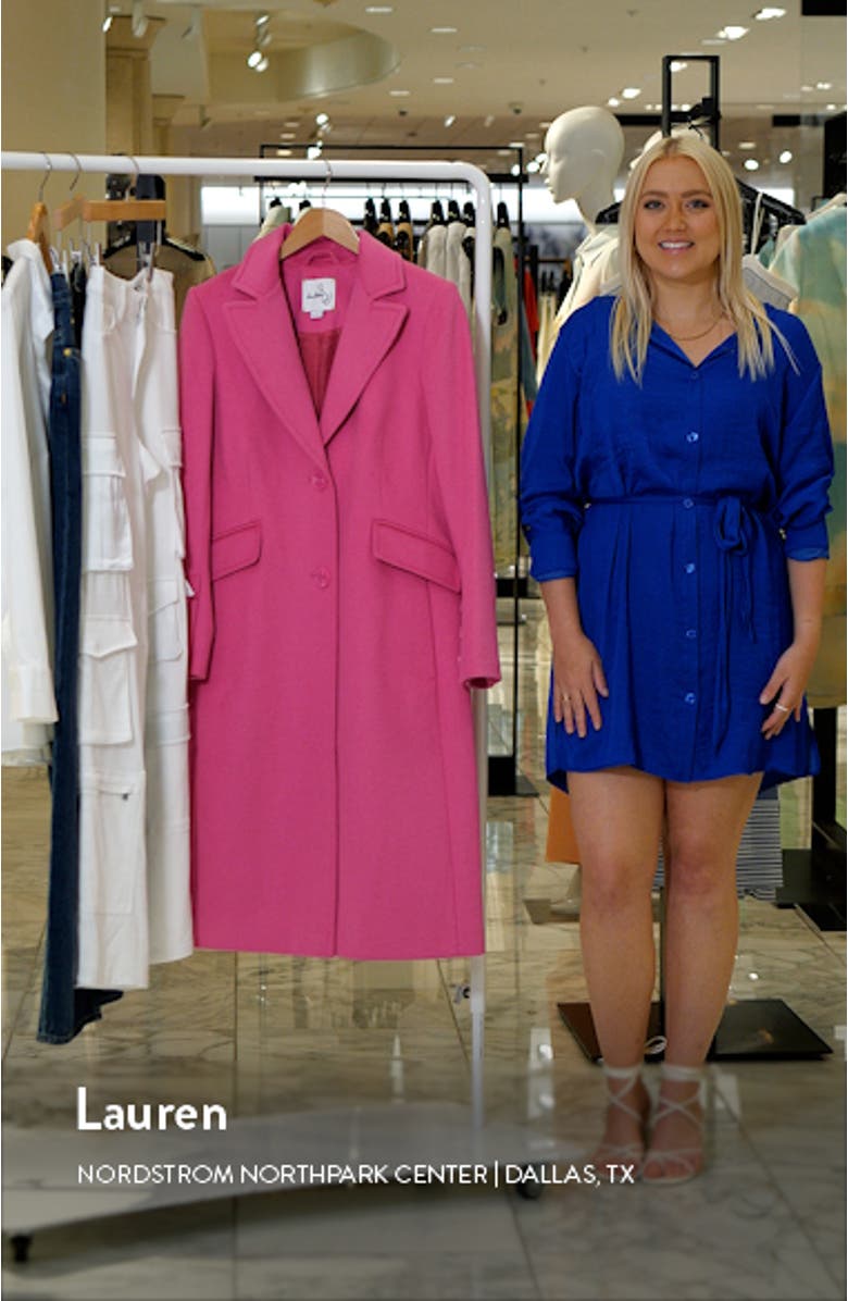 Long Twill Coat, sales video thumbnail