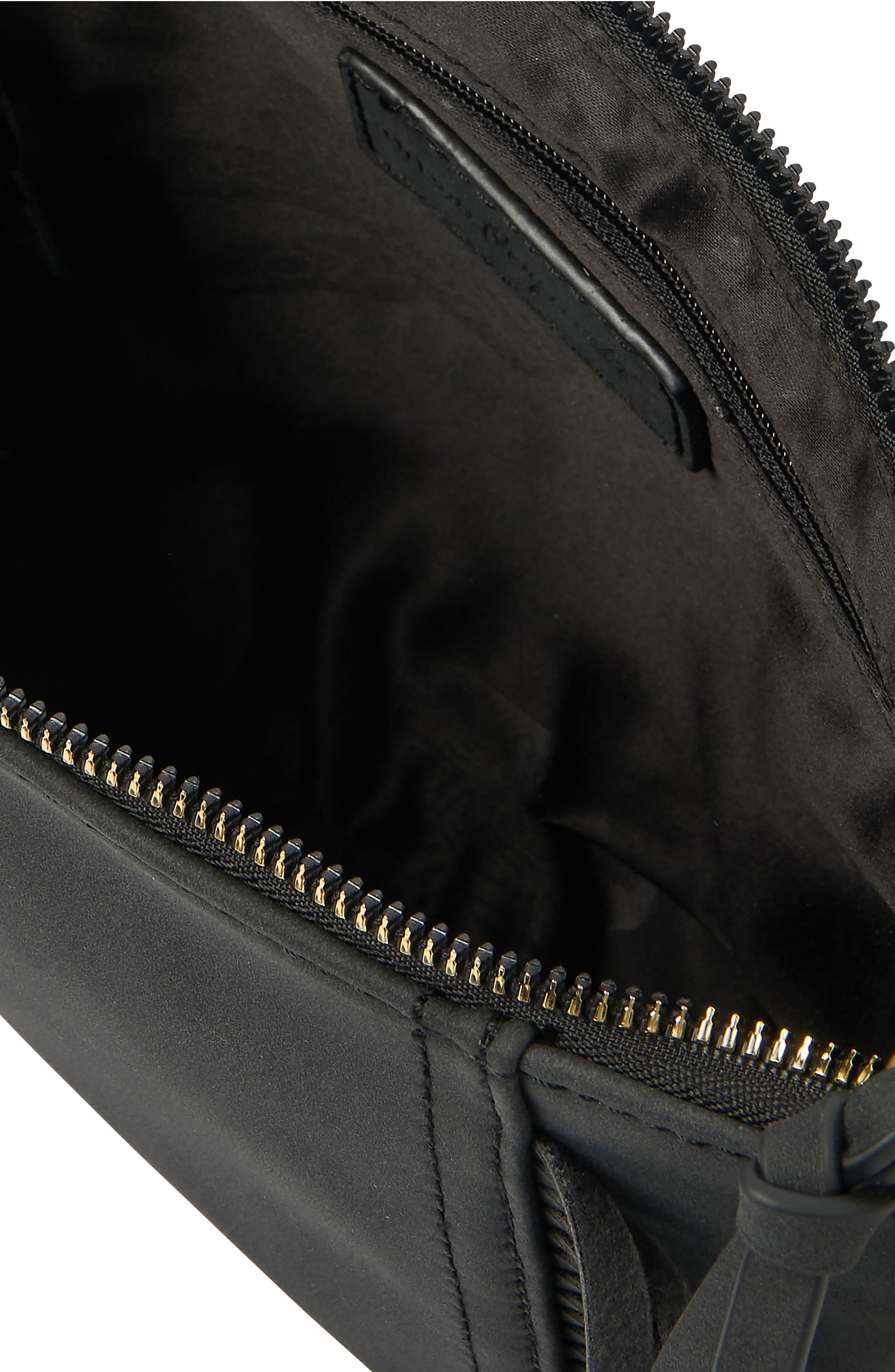 Urban Originals Mini Fringed Vegan Leather Crossbody Bag, Alternate, color, 