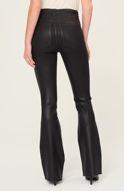 Dl1961 Bridget Instasculpt High Waist Coated Bootcut Jeans In Black