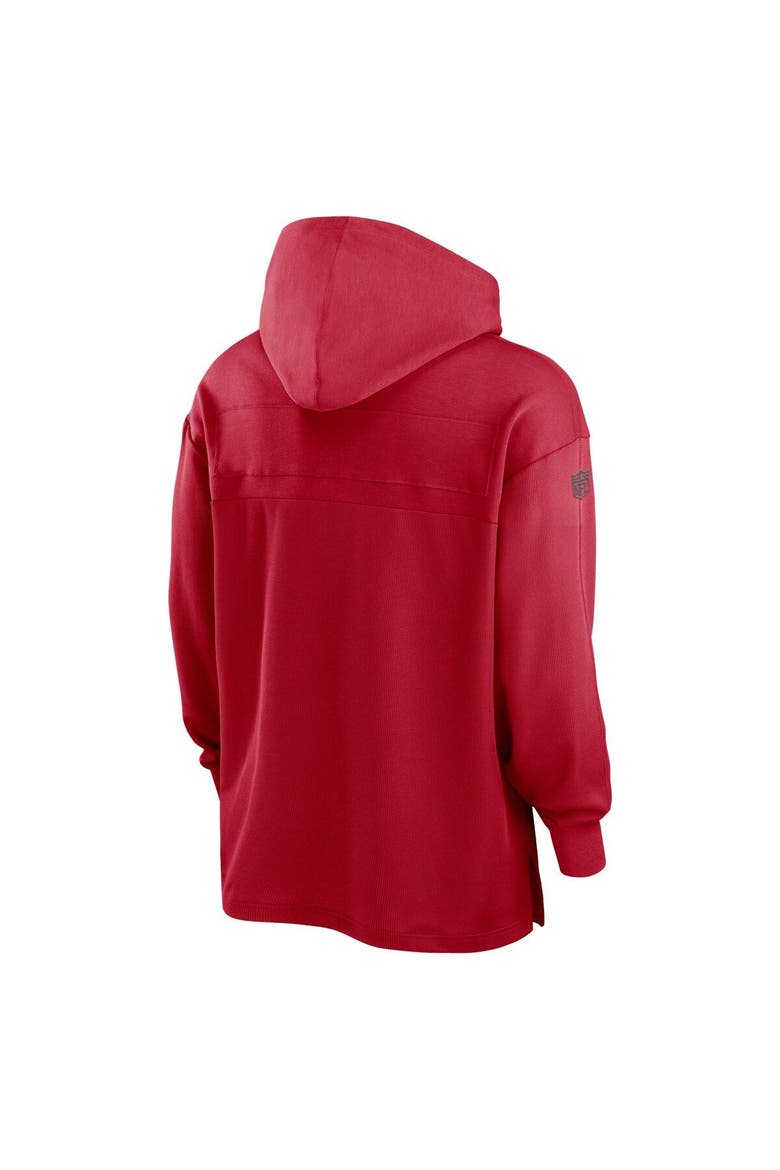 Men's Nike  Red Tampa Bay Buccaneers 2023 Sideline Lightweight Performance Hooded Top, Alternate, color, Red