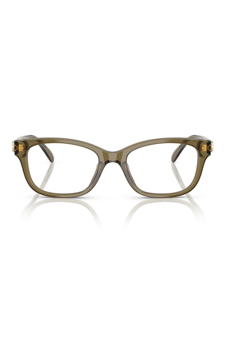 51mm Square optical glasses, Main, color, GREEN