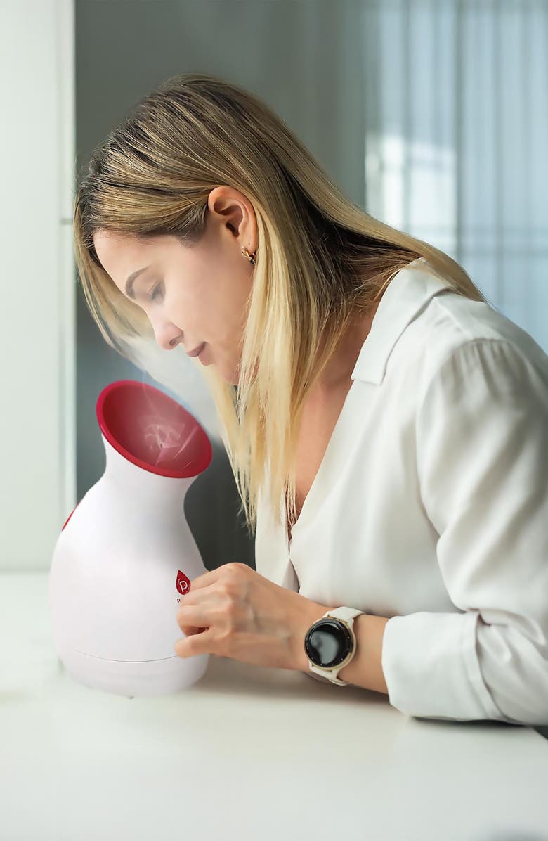 PURSONIC Facial Steamer, Alternate, color, White