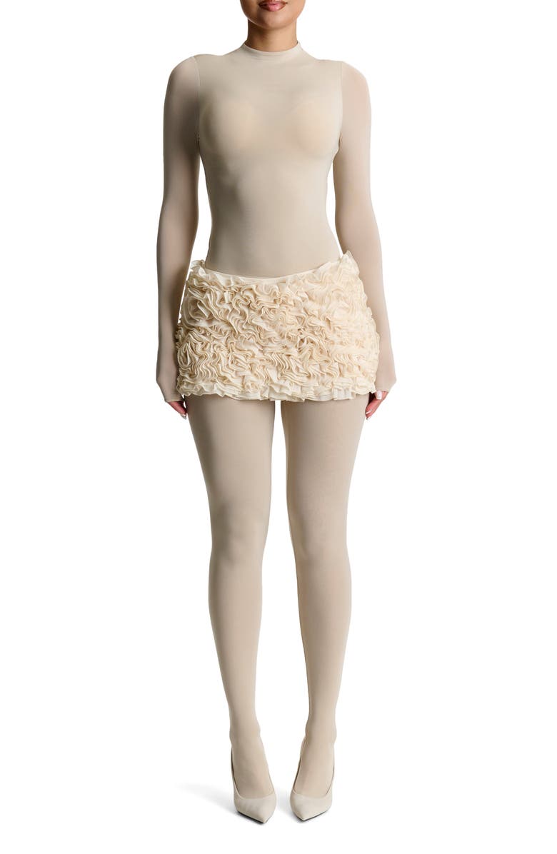 Naked Wardrobe Chiffon Skort, Alternate, color,