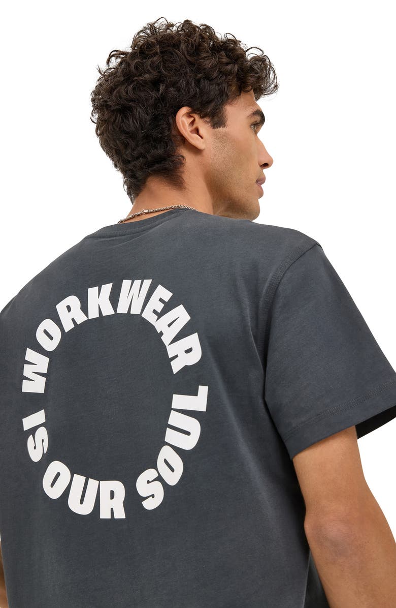 Lee Workwear Graphic T-Shirt, Alternate, color, Washed Black