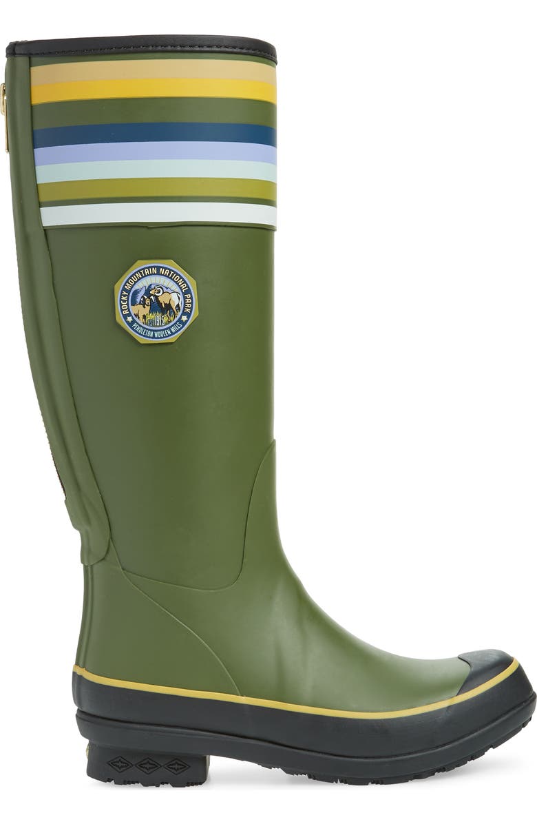 Pendleton Rocky Mountain National Park Tall Rain Boot, Alternate, color,