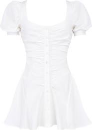 HOUSE OF CB Hameda Puff Sleeve Minidress