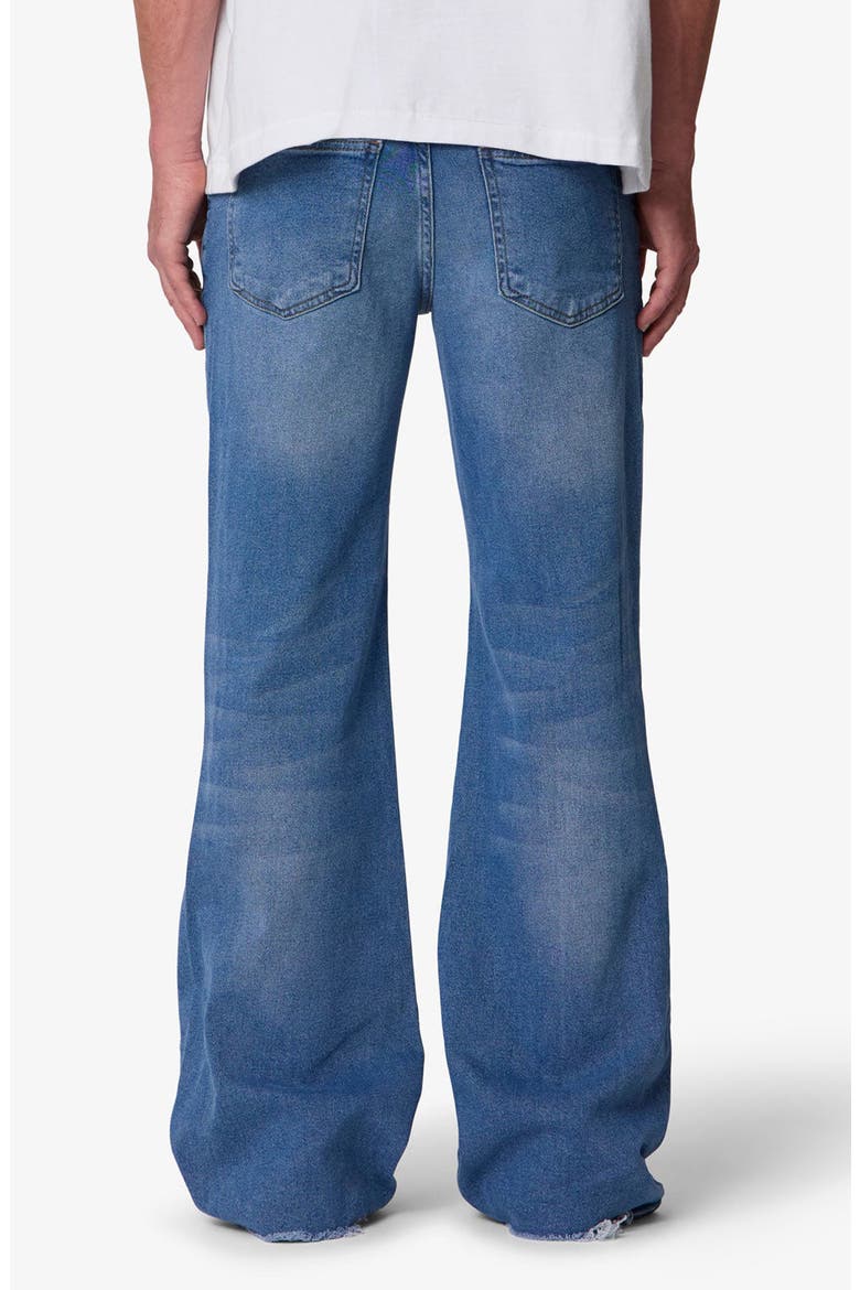 Super Flare Jeans, Alternate, color, MEDIUM BLUE