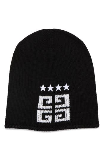 Givenchy Wool Beanie In Black