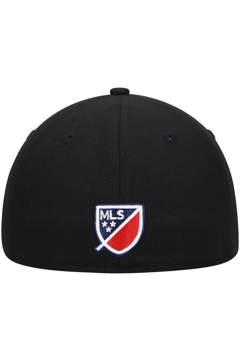 Men's New Era Black New York Red Bulls Primary Logo Low Profile 59FIFTY Fitted Hat, Alternate, color, Black