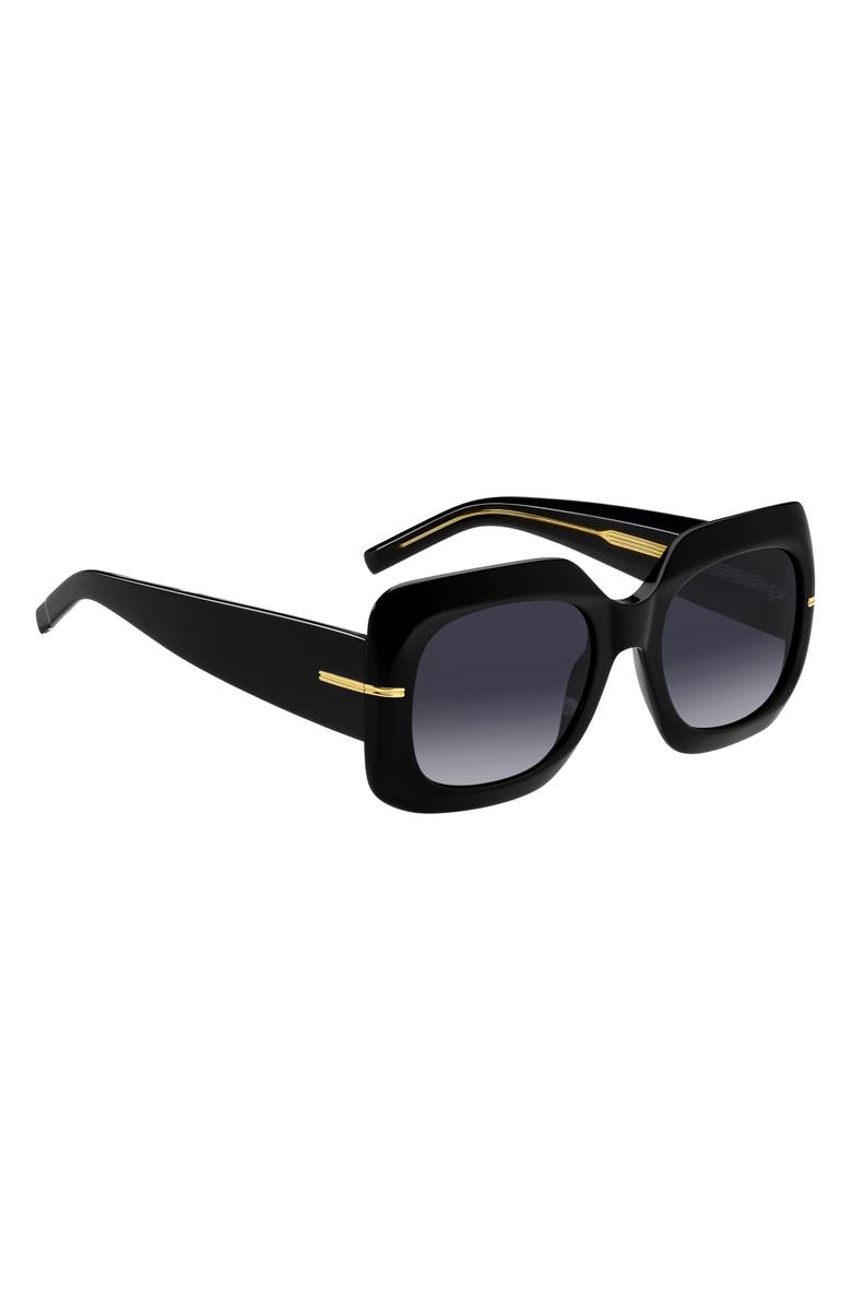 BOSS 54mm Gradient Square Sunglasses, Alternate, color,