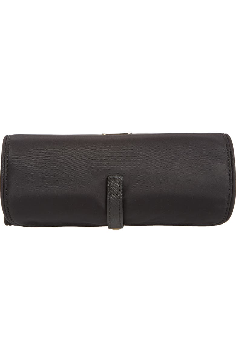 Kate Spade New York classic nylon jewelry roll, Alternate, color,