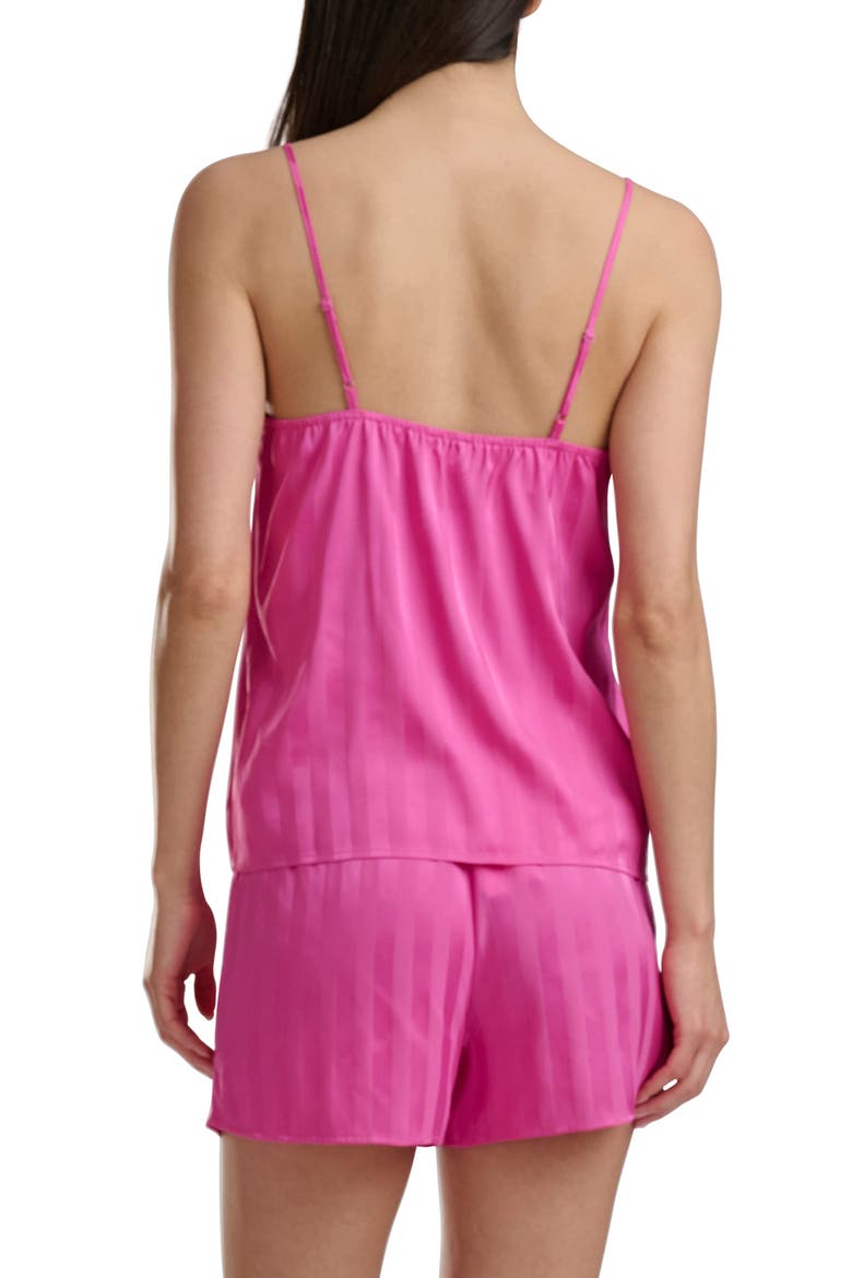 Cami and Boxer Pajamas, Alternate, color, PHLOX PINK SHADOW STRIPE