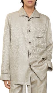 Burberry Sunflower Silk Pyjama Shirt