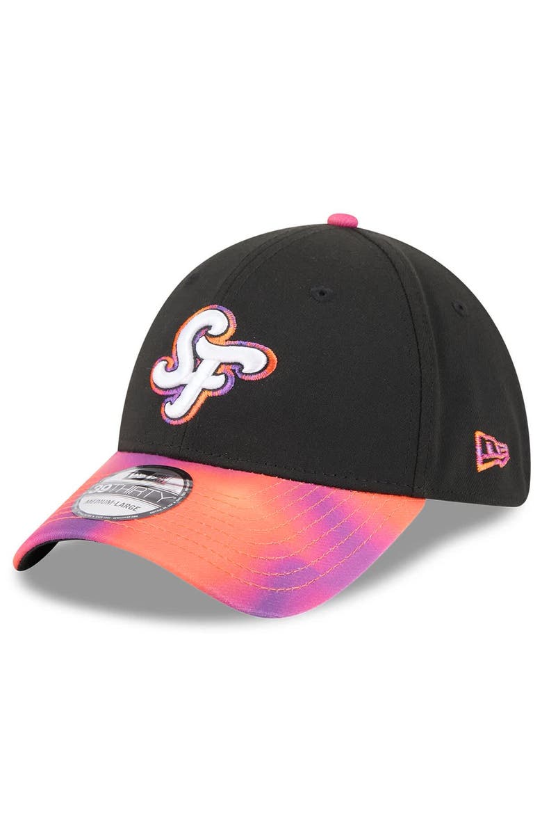 New Era Men's New Era Black/Orange San Francisco Giants 2025 City Connect 39THIRTY Flex Hat, Main, color, Black