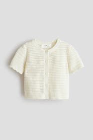H&M Textured-knit Cardigan