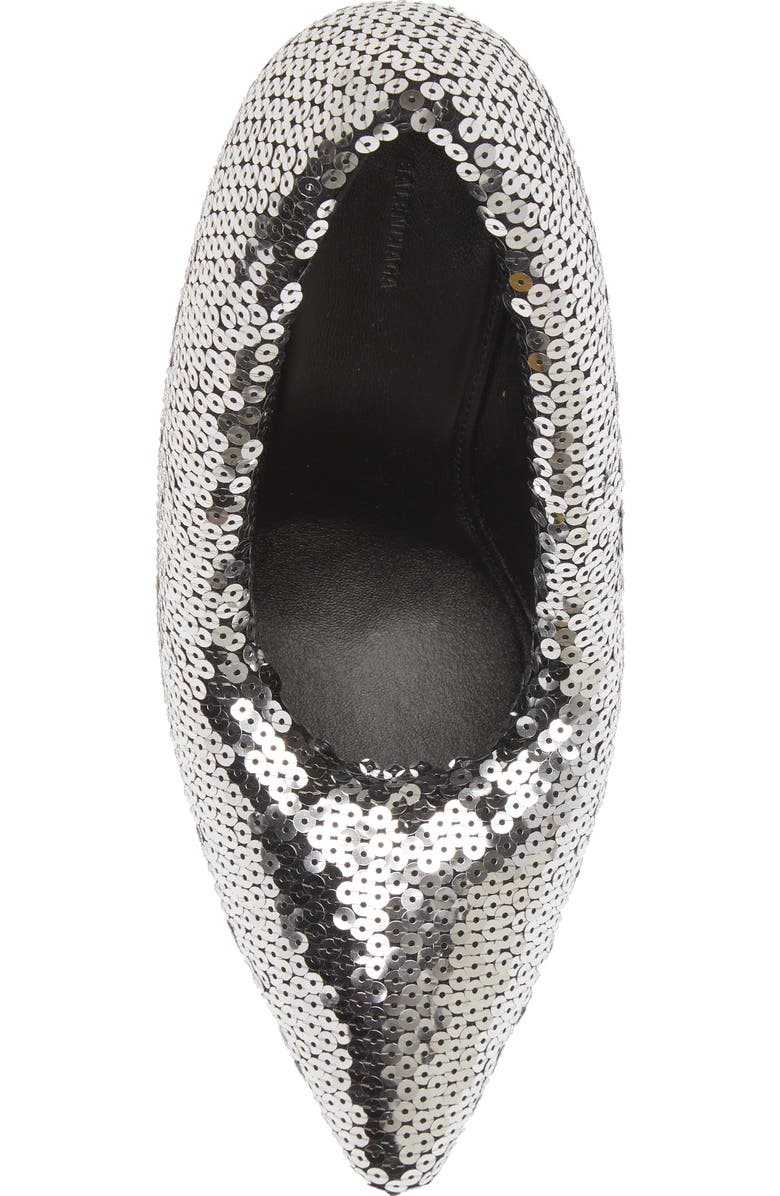 Balenciaga XL Sequin Pump, Alternate, color,