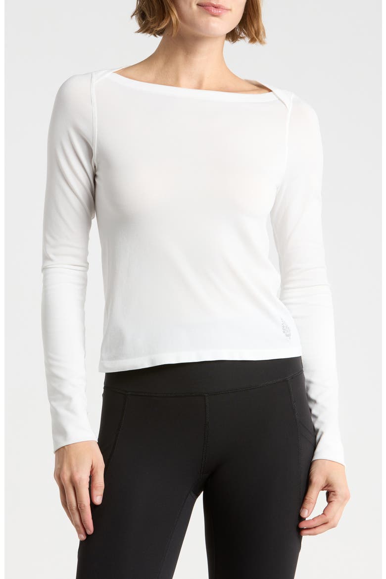 Up Next Long Sleeve T-Shirt, Main, color, WHITE