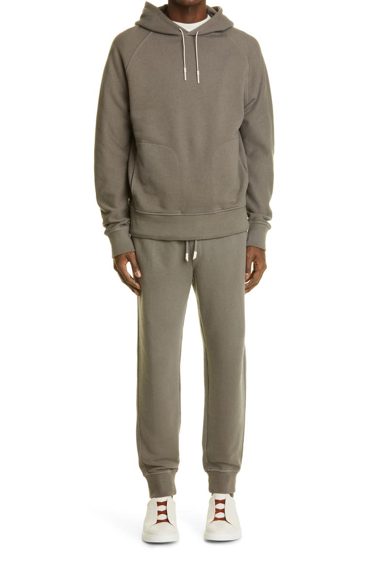 Cotton & Cashmere Sweatpants, Main, color, GREY