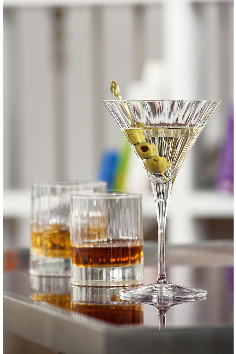 'Bach' Martini Glasses, Alternate, color, CLEAR