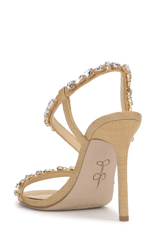 Jessica Simpson Jaycin Sandal In Natural Raffia