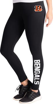 G-III 4HER BY CARL BANKS Women's G-III 4Her by Carl Banks  Black Cincinnati Bengals Pregame Leggings