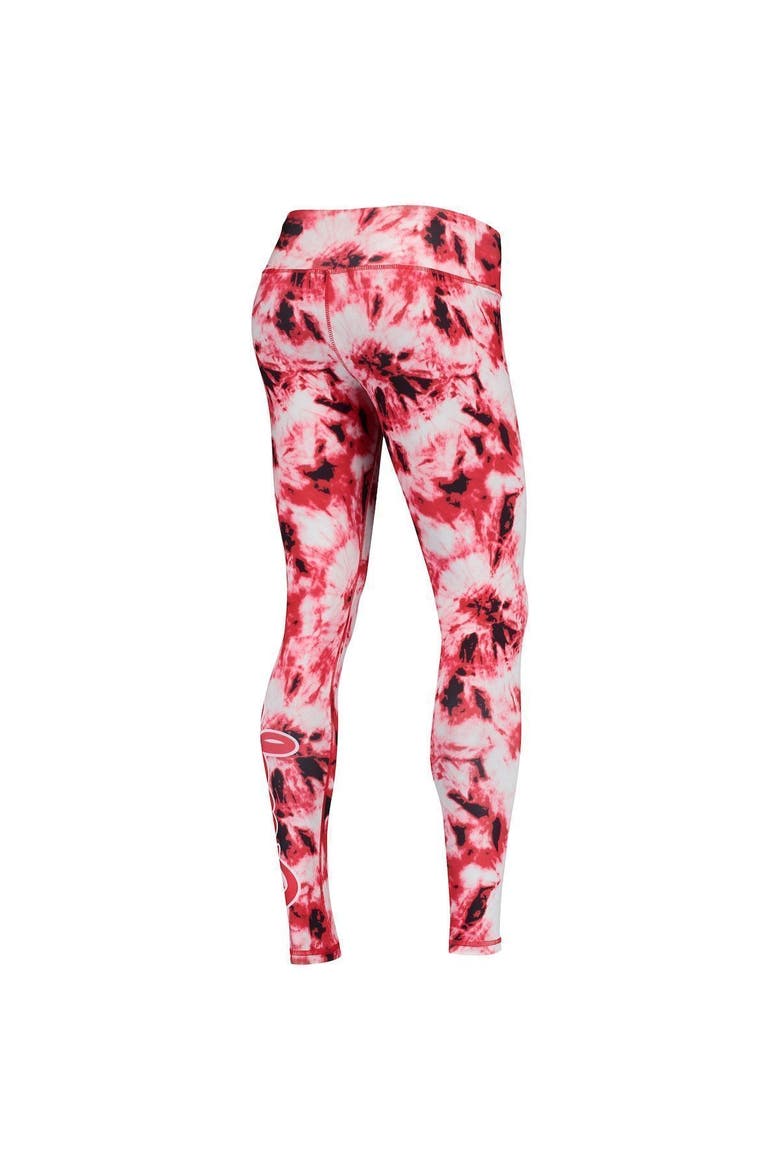 Women's FOCO Red Kansas City Chiefs Tie-Dye Leggings, Alternate, color, Red