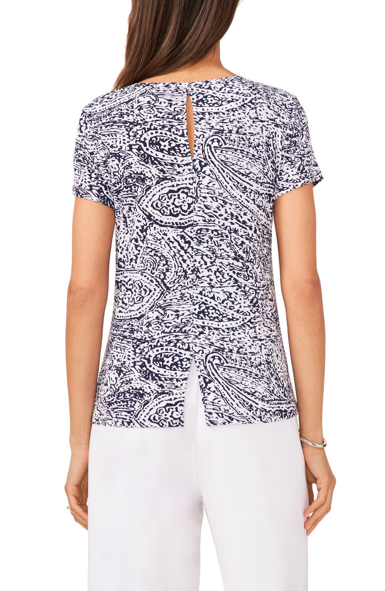 Halogen<sup>®</sup> Split Back Keyhole Blouse, Alternate, color,