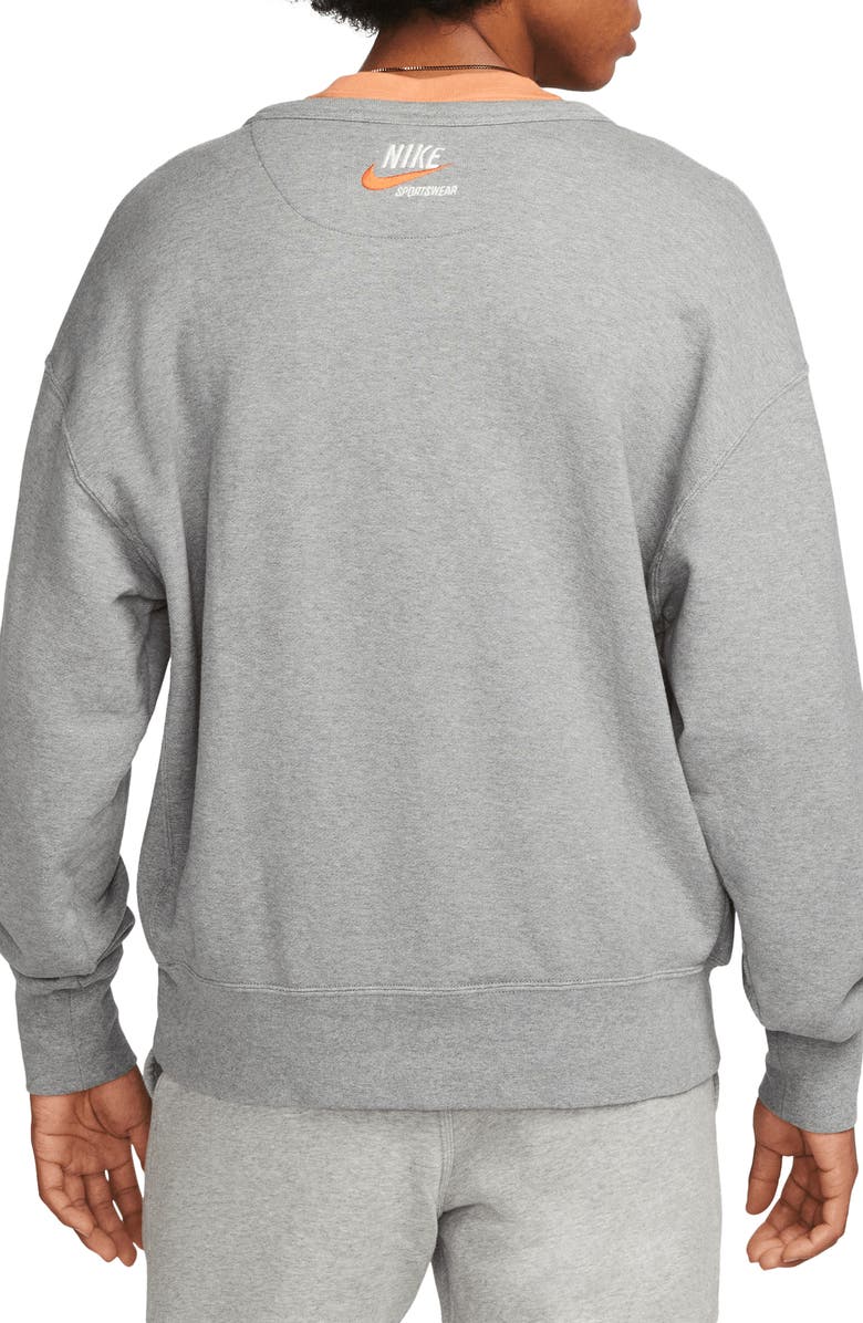 Nike Sportswear Trend Oversize Graphic Crewneck Sweatshirt, Alternate, color, 