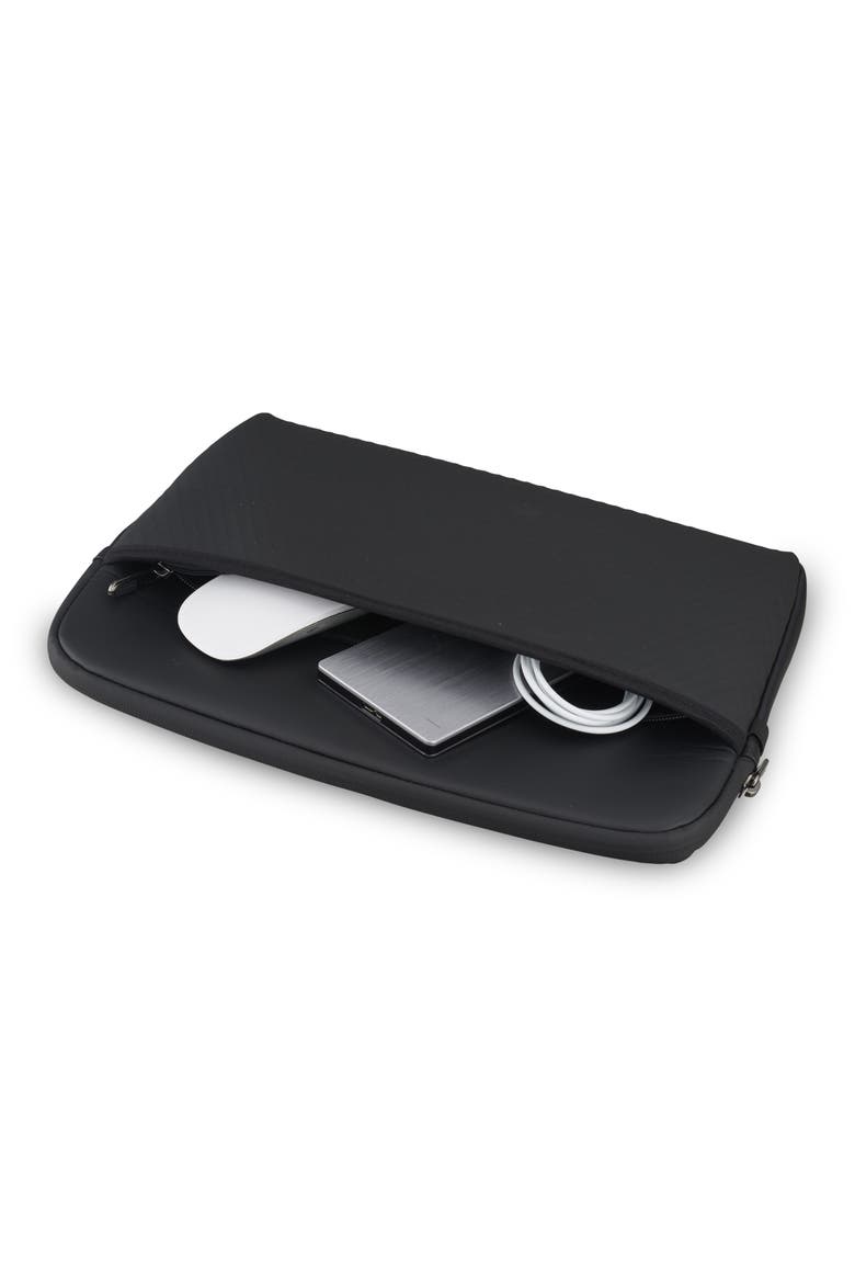 Large Laptop Sleeve, Alternate, color, BLACK
