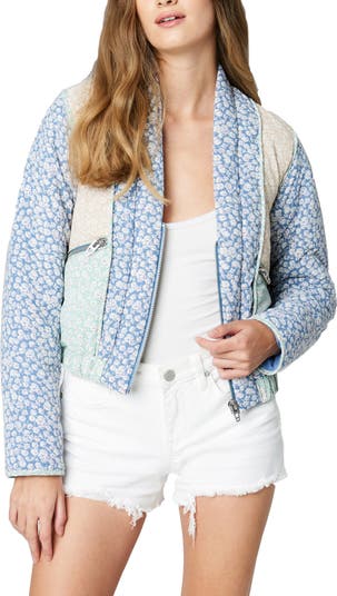 BLANKNYC Quilted Floral Jacket | Nordstrom