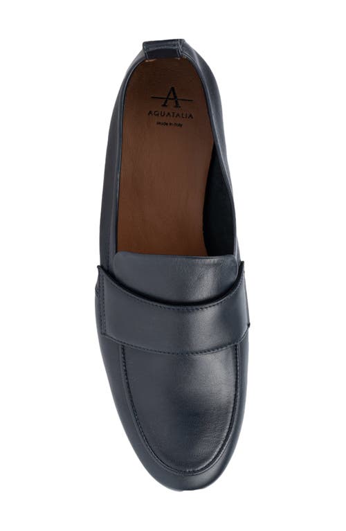 Aquatalia Shivani Loafer In Blue