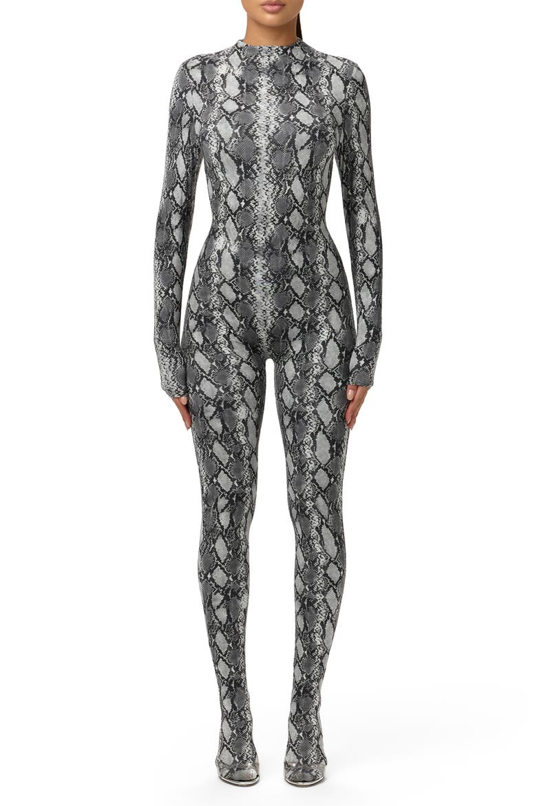 Animal Print Closed Toe Jumpsuit video