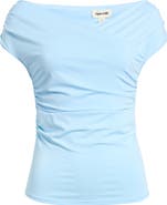 Open Edit Crossover Off the Shoulder Top