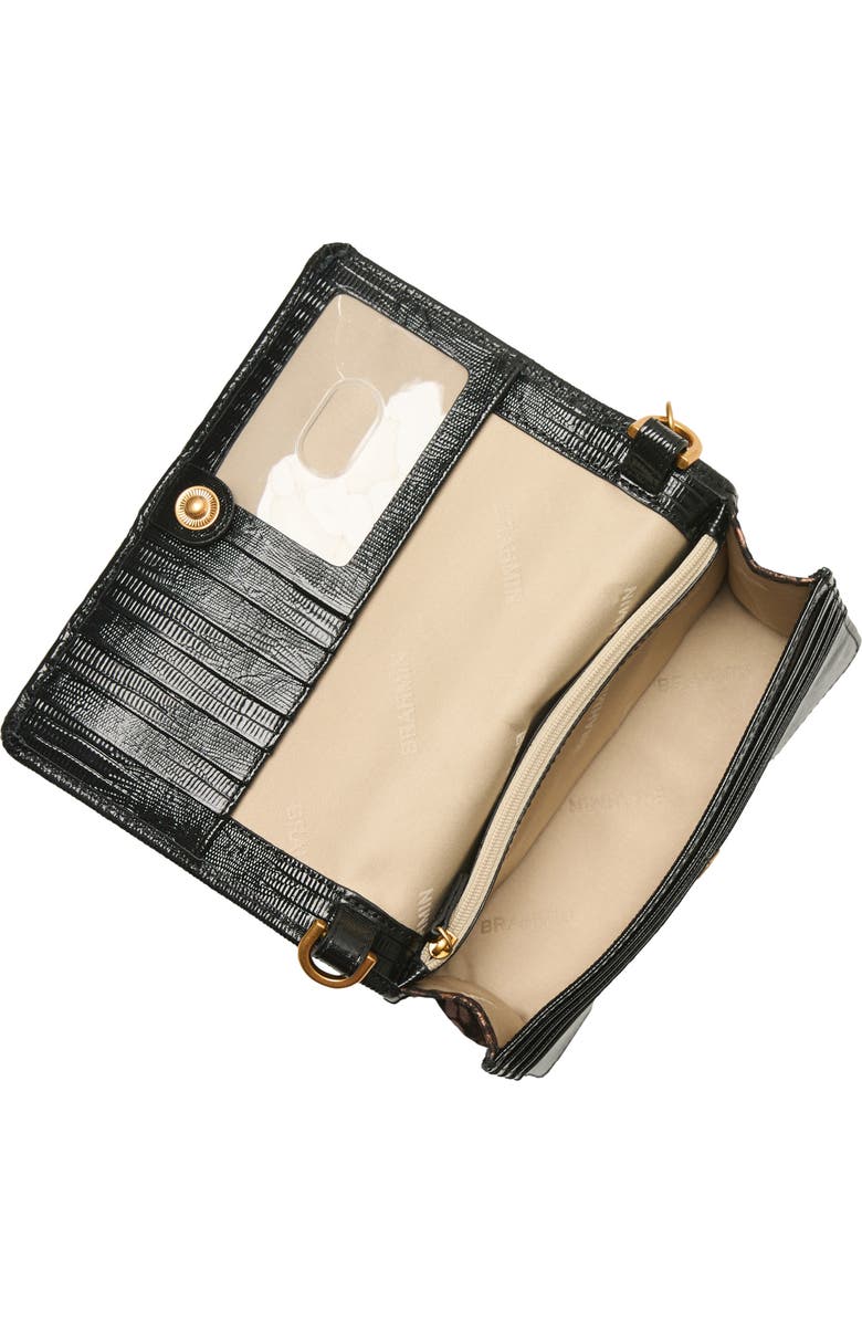 Brahmin Minuette Convertible Leather Crossbody Bag, Alternate, color, Bronze Captivate