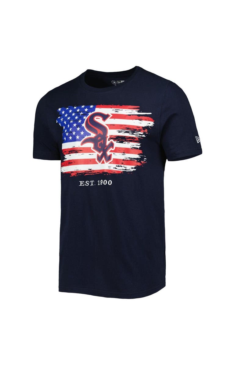 New Era Men's New Era Navy Chicago White Sox 4th of July Jersey T-Shirt, Alternate, color, 