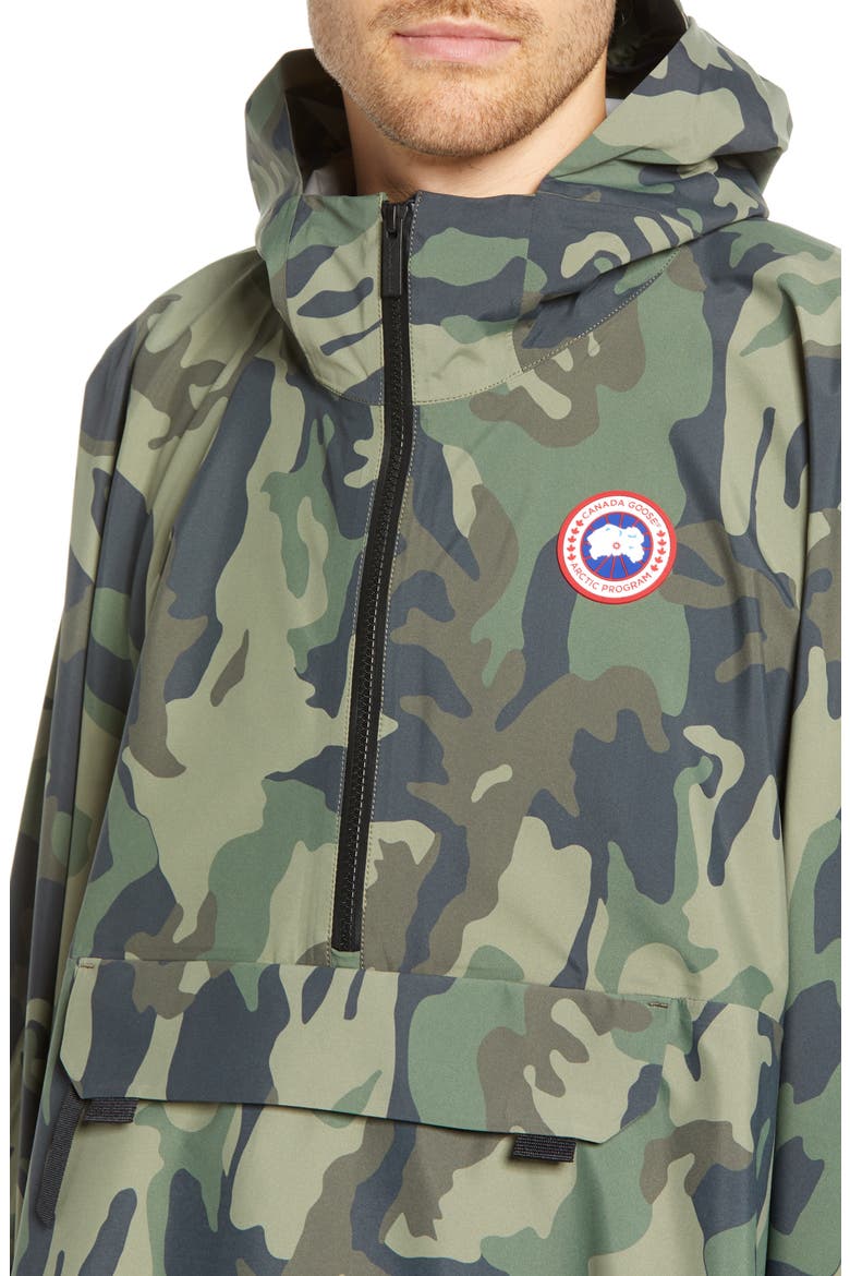 Classic Fit Camo Field Poncho, Alternate, color, CANADA GOOSE CAMO