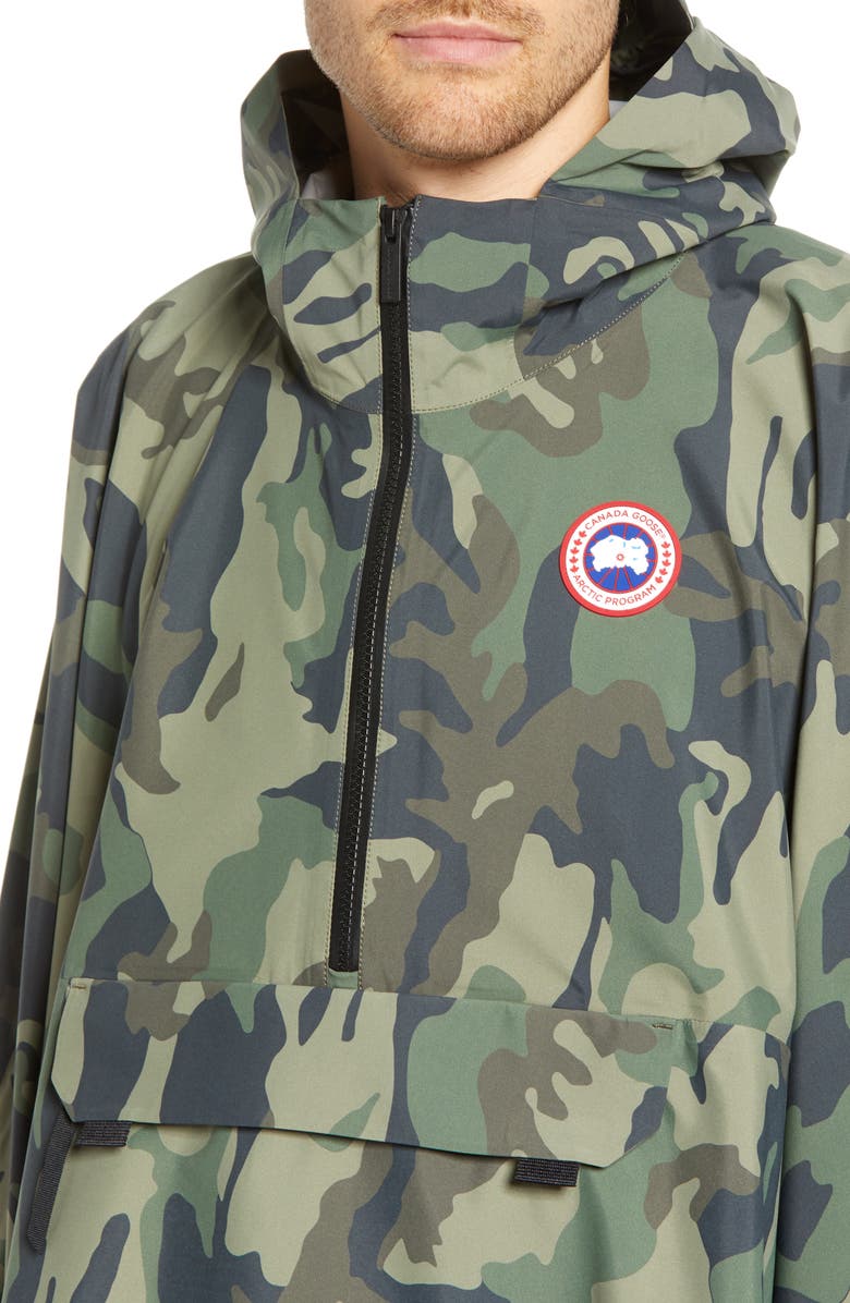 Canada Goose Classic Fit Camo Field Poncho, Alternate, color,