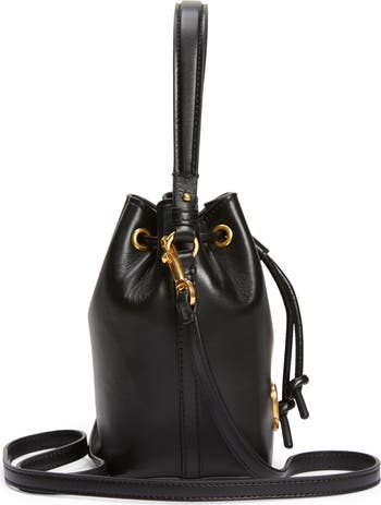 ハンドバッグ VALENTINO GARAVANI VLOGO SIGNATURE SMALL BUCKET VLogo Signature Small leather bucket bag in white