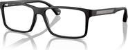 Emporio Armani 56mm Rectangle optical glasses