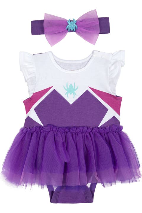 Spider-Man Tutu Bodysuit and Headband Set