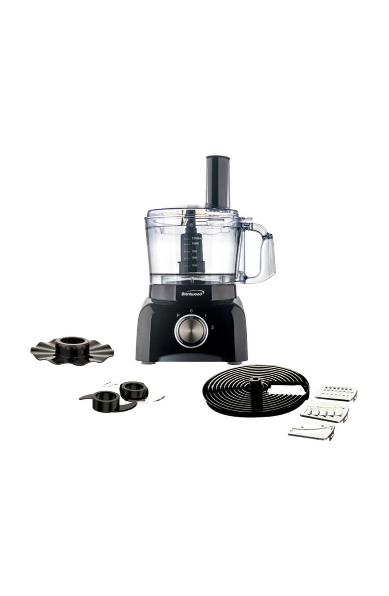 Brentwood Select 5 Cup Food Processor, Alternate, color, Black